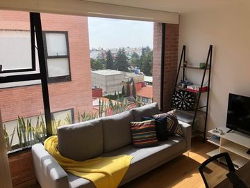 Departamento en Renta Sin Amueblar, con Estupenda Ubicación Cerca de  Santa Fe