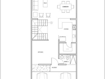 Townhouse en venta de 3 recámaras en Benito Juárez Norte, Mérida