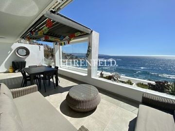 Cochoa, Viña del Mar. Departamento en primera línea.