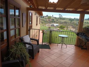 VENDO CASA CAMPESTRE ALTO DE LOS MIGUELES - VILLA DE LEYVA - URGEME