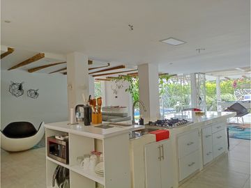 VENTA CASA CAMPESTRE EN TEBAIDA  CONJ CERRADO CON ACABADOS MODERNOS