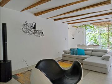 VENTA CASA CAMPESTRE EN TEBAIDA  CONJ CERRADO CON ACABADOS MODERNOS