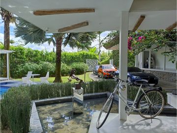 VENTA CASA CAMPESTRE EN TEBAIDA  CONJ CERRADO CON ACABADOS MODERNOS