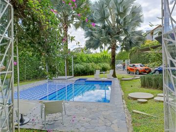 VENTA CASA CAMPESTRE EN TEBAIDA  CONJ CERRADO CON ACABADOS MODERNOS