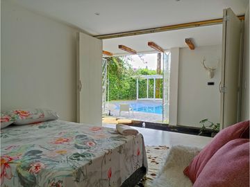 VENTA CASA CAMPESTRE EN TEBAIDA  CONJ CERRADO CON ACABADOS MODERNOS