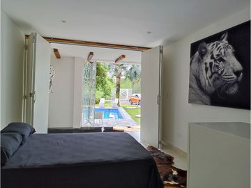 VENTA CASA CAMPESTRE EN TEBAIDA  CONJ CERRADO CON ACABADOS MODERNOS