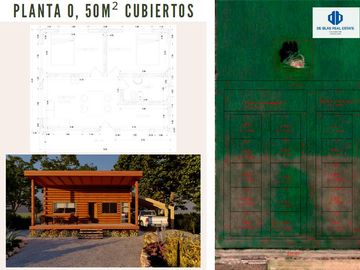 Venta  lote de  1200 m² y  cabaña rustica  a estrenar en club de polo 