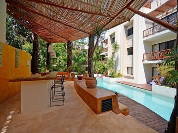 DEPARTAMENTO ÚNICO DE DOS HABITACIONES CON TERRAZA Y JACUZZI PRIVADOS
