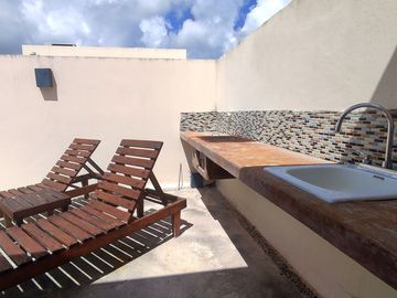 DEPARTAMENTO ÚNICO DE DOS HABITACIONES CON TERRAZA Y JACUZZI PRIVADOS