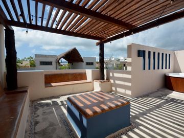 DEPARTAMENTO ÚNICO DE DOS HABITACIONES CON TERRAZA Y JACUZZI PRIVADOS