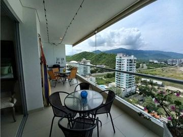 En Venta apartamento de una habitación con excelente vista Pozos Color