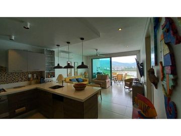 En Venta apartamento de una habitación con excelente vista Pozos Color