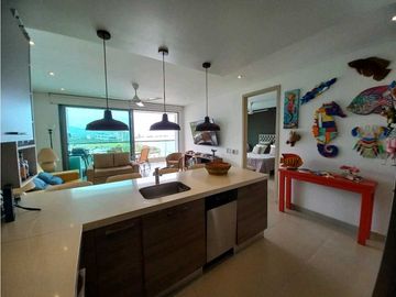 En Venta apartamento de una habitación con excelente vista Pozos Color
