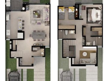 Casa en venta Zibata  El Marques Queretaro GPS