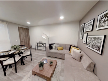 Departamento de 2 habitaciones, en Benito Juárez, CDMX.