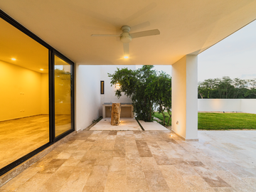 Casa en venta de 1 piso C-1109, en RESIDENCIAL DZIDZILHA, en Mérida Yuc.