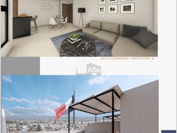 Departamentos en venta frente a asta Bandera zona, universitaria en San Luis Potosí.
