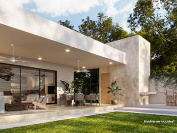 CASA UNA PLANTA| 3 recámaras| con alberca| 1000m2 de terreno