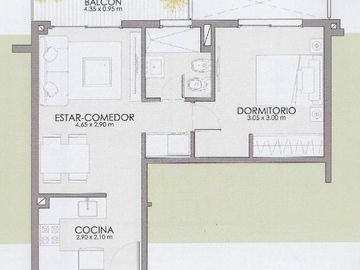 Departamento en venta en Lanus Oeste