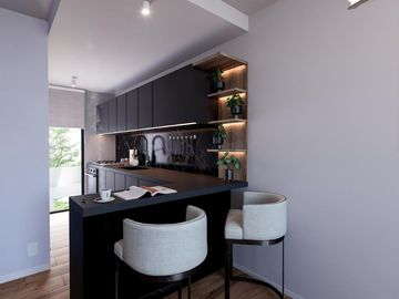 Departamento de pozo en venta - 1 Dormitorio 1 Baño - 49Mts2 - BRUMEL II - La Plata