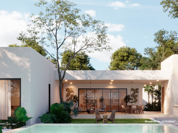 Casa deUNA PLANTA| Alberca| Amenidades| 1000m2 de terreno
