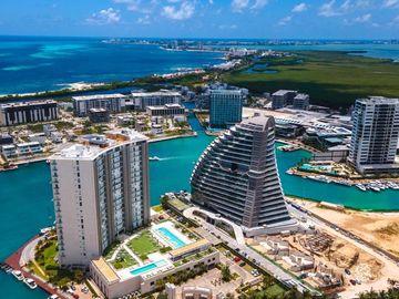 VISTA AL MAR, MÁS EXCLUSIVO, DISEÑO ÚNICO, LOS MEJORES DEPARTAMENTOS EN CANCÚN