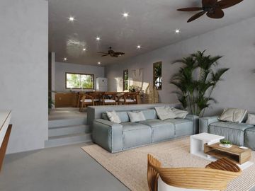 VILLAS DE 3 HABITACIONES A POCOS PASOS DE LA LAGUNA, DESEÑOS UNICOS, CONDOMINIO