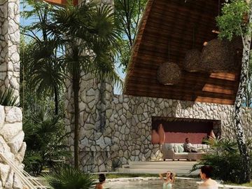 VILLAS DE 3 HABITACIONES A POCOS PASOS DE LA LAGUNA, DESEÑOS UNICOS, CONDOMINIO