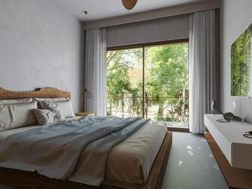 VILLAS DE 3 HABITACIONES A POCOS PASOS DE LA LAGUNA, DESEÑOS UNICOS, CONDOMINIO