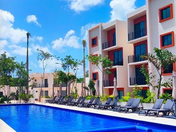DEPARTAMENTO EN VENTA. 2 RECÁMARAS. CON ALBERCA EN ZONA SUR DE CANCÚN
