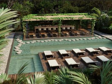 VILLA EN TULUM EN VENTA AMUEBLADA CON  ALBERCA