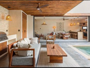 VILLA EN TULUM EN VENTA AMUEBLADA CON  ALBERCA