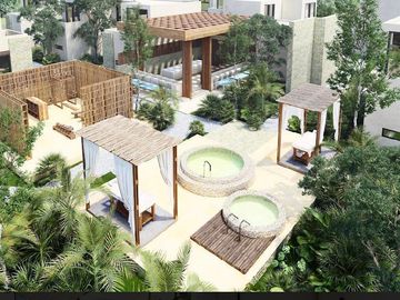 VILLA EN TULUM EN VENTA AMUEBLADA CON  ALBERCA