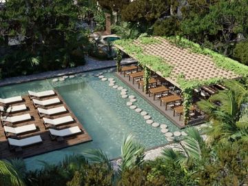 VILLA EN TULUM EN VENTA AMUEBLADA CON  ALBERCA
