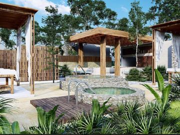 VILLA EN TULUM EN VENTA AMUEBLADA CON  ALBERCA