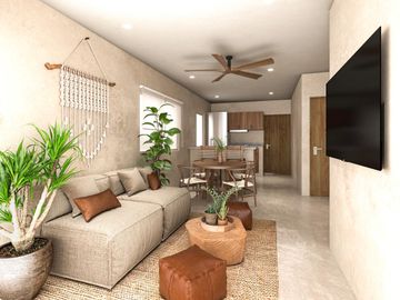 Departamento en Bacalar, AMENIDADES ENTREGA INMEDIATA