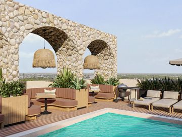 Departamento de 2 recámaras en venta en playa del carmen SOBRE AVENIDA 38 AMENIDADES DE LUJO