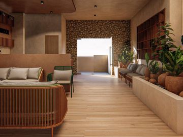 Departamento de 2 recámaras en venta en playa del carmen SOBRE AVENIDA 38 AMENIDADES DE LUJO