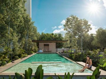 DEPARTAMENTO  CON ALBERCA PRIVADA EN ZONA SUR DE CANCÚN