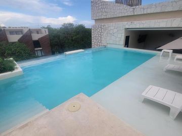 DEPARTAMENTO  1 HABITACION /TULUM /EQUIPADO AMOBLADO/JACUZZI /ENTREGA INMEDIATA.