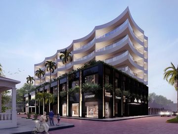 Departamento de 2 recámaras con vista al mar | pádel interior | golf range