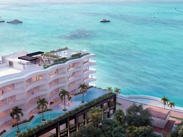 Departamento de 2 recámaras con vista al mar | pádel interior | golf range