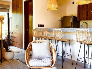 Estudio en Venta con Zona de Hamacas en Región 12 Tulum