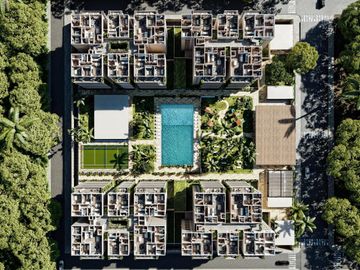 Preventa de Penthouse en Cancún 2 Habitaciones con Pádel, GYM , Rooftop !