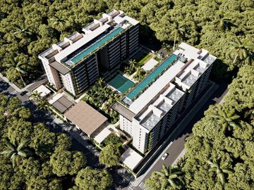 Preventa de Penthouse en Cancún 2 Habitaciones con Pádel, GYM , Rooftop !