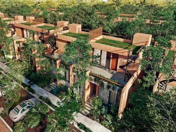 Departamento en Venta 2 Habitaciones con Roof en Tulum