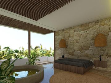 VILLA EN CANCUN COUNTRY CLUB CON CAMPO DE FUTBOL Y PALAPA PRIVADA(VLB)
