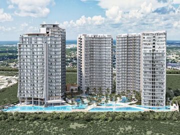 Preventa de Departamento en Cancún de 3 Habitaciones, Padel, minigolf y más!