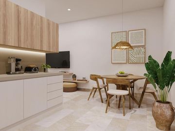 Estudio en Preventa con Alberca, Pádel y más en Playa del Carmen