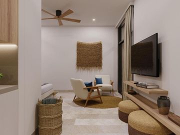 Estudio en Preventa con Alberca, Pádel y más en Playa del Carmen